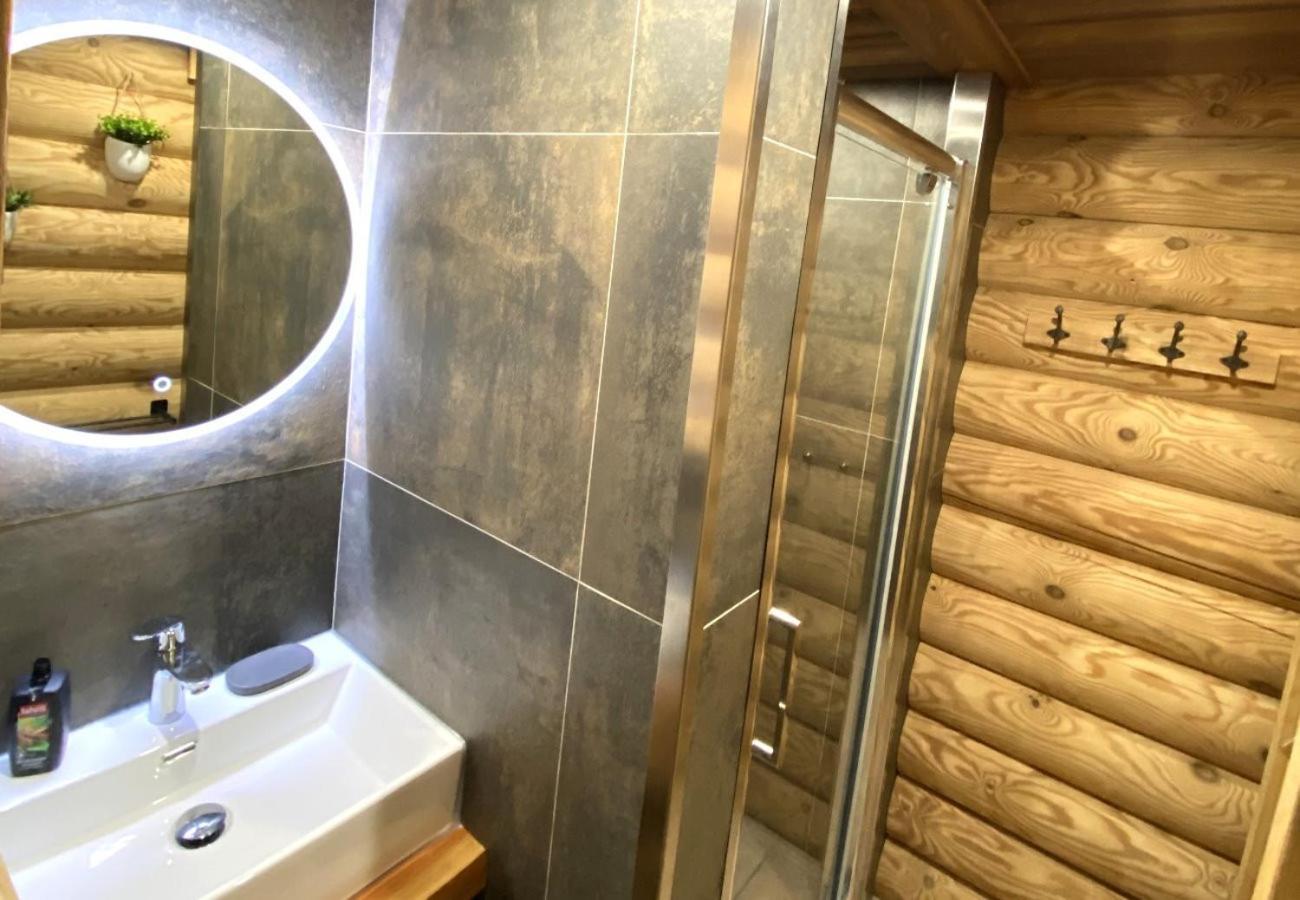 L'Ours Noir Chalet En Rondins ラ・ブレス エクステリア 写真