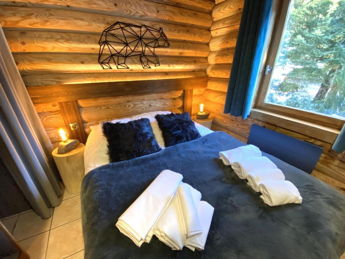 L'Ours Noir Chalet En Rondins ラ・ブレス エクステリア 写真