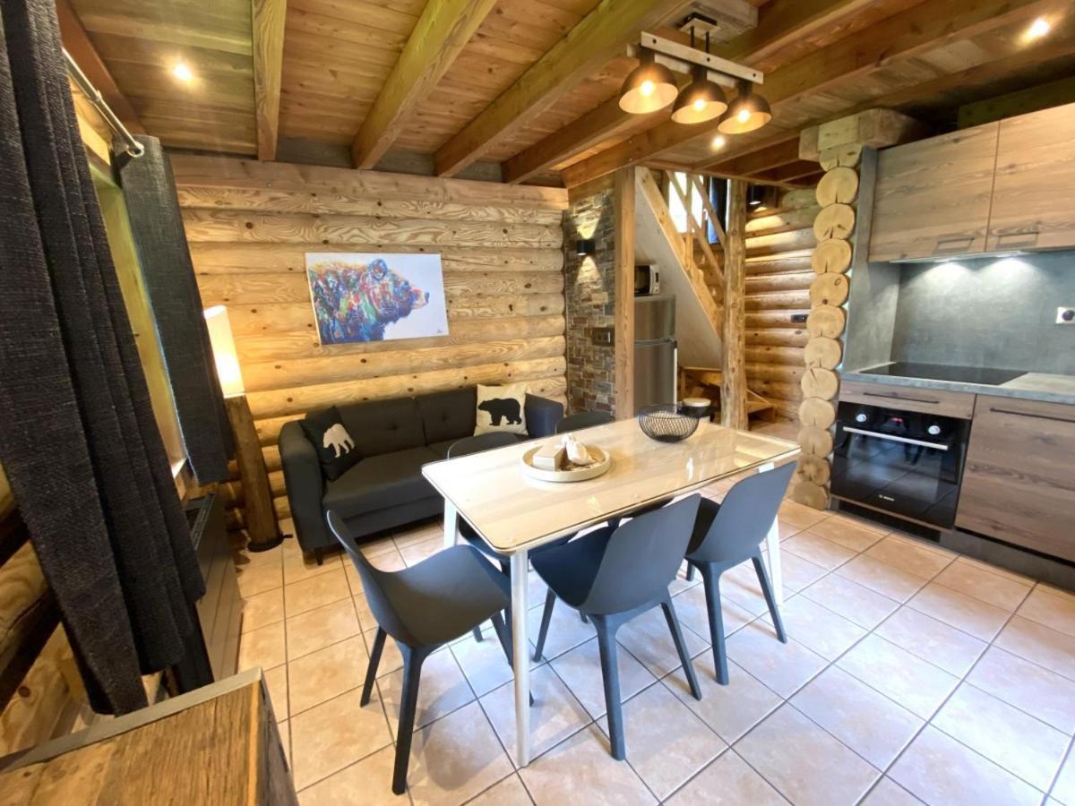 L'Ours Noir Chalet En Rondins ラ・ブレス エクステリア 写真