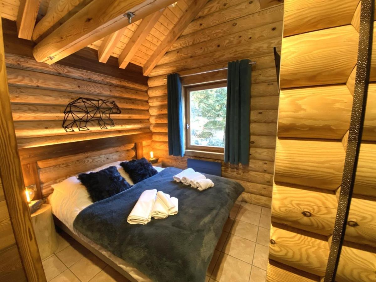 L'Ours Noir Chalet En Rondins ラ・ブレス エクステリア 写真
